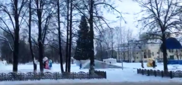 Гуляем по зимнему Кудымкару. Взгляните на город нашими глазами