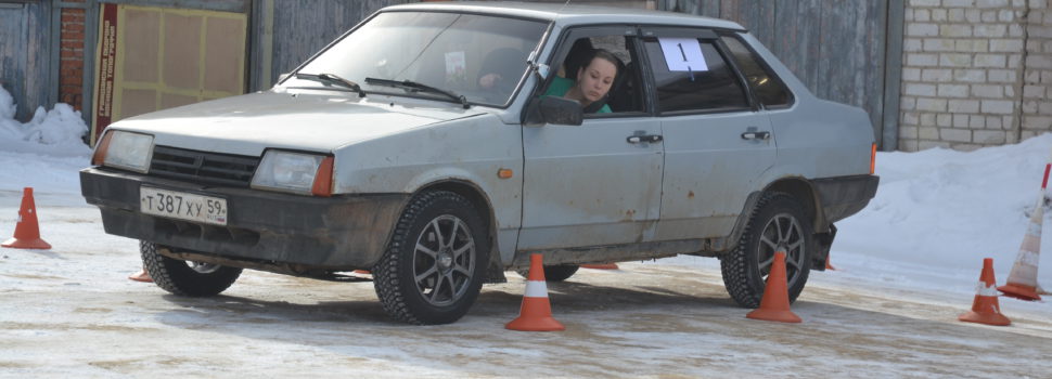 Кудымкарская автогонщица заняла третье место в Березниках