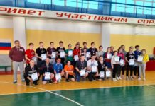 В Юсьве сыграли в волейбол и посоревновались в гиревом спорте