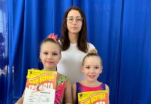 Две юные гимнастки из Кудымкара выиграли медали в Перми