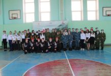 Школьники Верх-Иньвенской школы выиграли окружной этап военно-спортивной игры