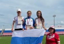 Ольга Калина из Юрлы стала победителем Первенства России по лёгкой атлетике