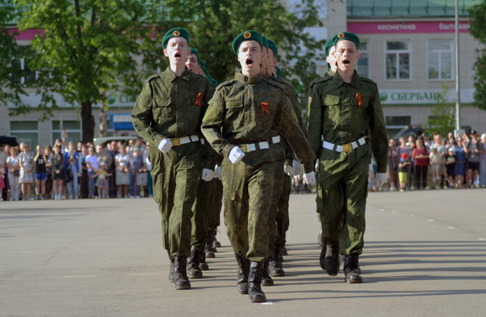 КПППК смотр строя и песни