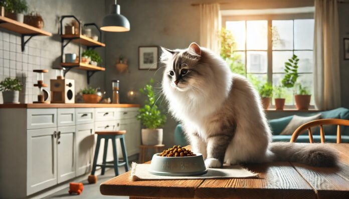Котик влажный корм