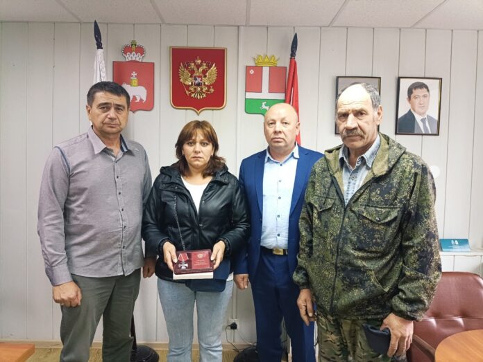 вручение ордена мужества погибшему на СВО Игорю Степанову