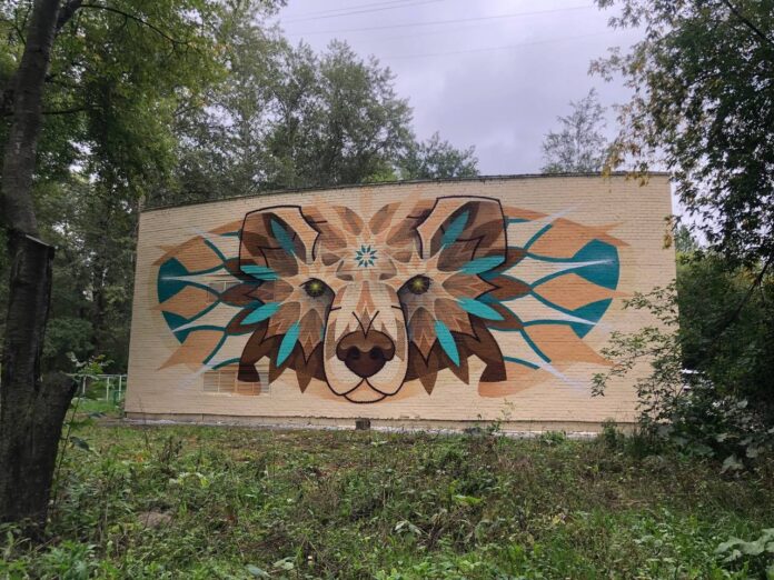 мурал Ош в Перми