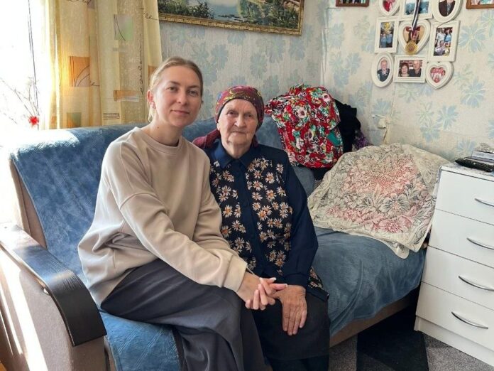 Екатерина Федосеева в экспедиции