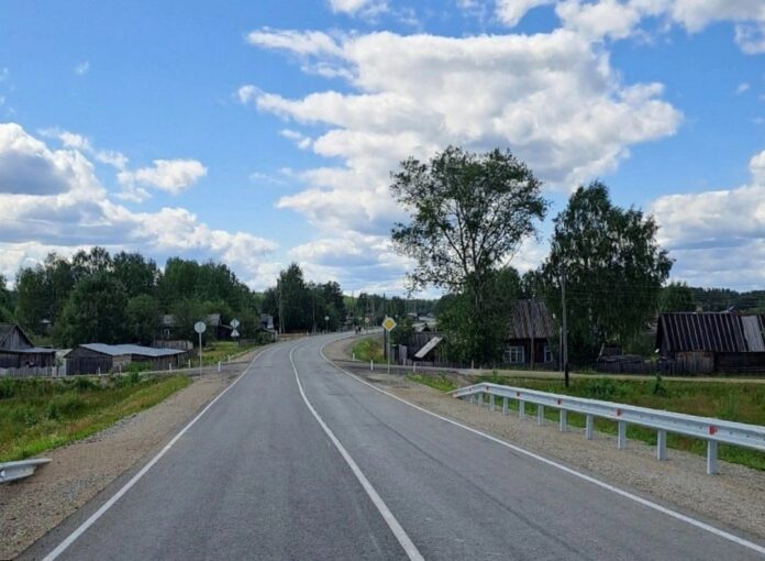 дорога в Усть-Черной