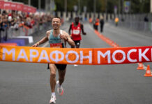 Владимир Никитин побил рекорд России на Московском марафоне