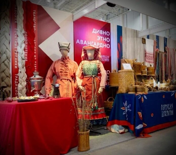 Стенд Пермского края на всероссийской выставке Ладья