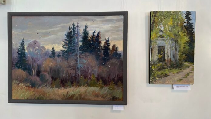 выставка картин в драмтеатре