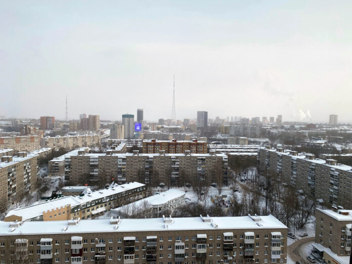 Пермь снег