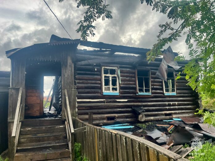 пожар в Юсьве