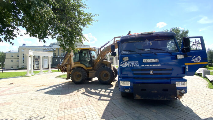 Театральная площадь благоустройство