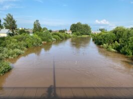 Уровень воды в Иньве в районе Кудымкара может приблизиться к весеннему паводковому