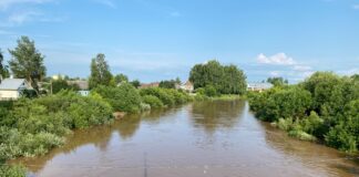 Уровень воды в Иньве в районе Кудымкара может приблизиться к весеннему паводковому