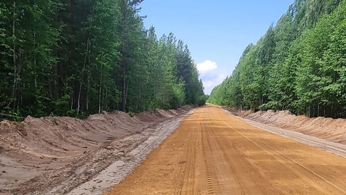 Гайнский МО дорога