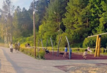 В Кудымкаре заканчивается благоустройство набережной