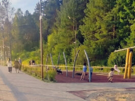 В Кудымкаре заканчивается благоустройство набережной