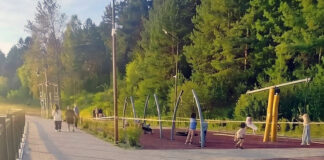 В Кудымкаре заканчивается благоустройство набережной
