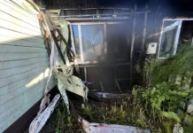 Сегодня в Кочёво горел жилой дом