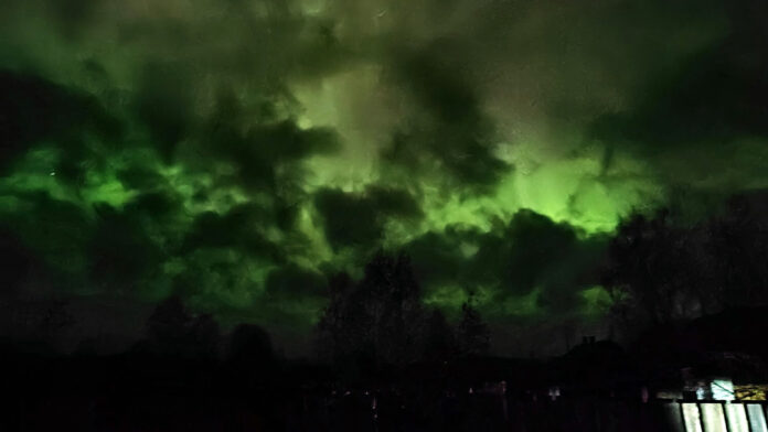 Северное сияние Полярное сияние